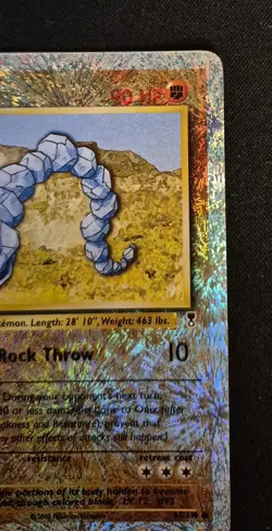 Pokemon Onix 84/110 Legendary Collection Reverse Holo Fireworks NM-/LP+ - Image 4