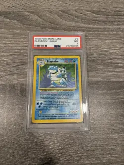 Blastoise - Base Set Unlimited 2/102 - Holo PSA 7 Pokemon - Image 2