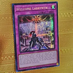 Welcome Labrynth MP23-EN235 Prismatic Secret Rare 1st Ed NM Yu-Gi-Oh TCG - Image 1