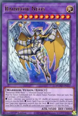 Yugioh! Rainbow Neos - MGED-EN137 - Rare - 1st Edition Near Mint, English - Image 1