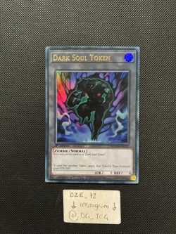 Yugioh - Dark Soul Token - Ultra Rare - MAMA-EN102 - 1st Edition - M/NM - Image 1
