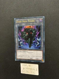 Yugioh - Dark Soul Token - Ultra Rare - MAMA-EN102 - 1st Edition - M/NM - Image 4