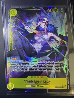 Trafalgar Law SEC (Alternate Art) EB03-062 One Piece Heroines Edition NM - Image 1