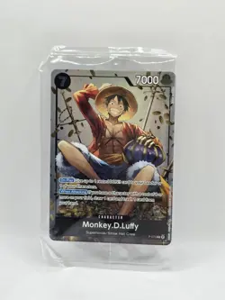 One Piece Monkey. D. Luffy P-075 Promo Tin Set Vol 2 SEALED - Image 1