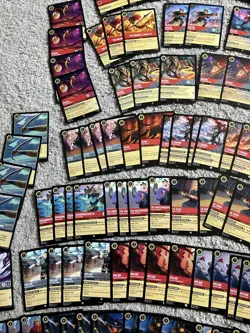 Disney Lorcana Mulan Theme Lot 10 rares 3 super rares 108 cards - Image 3