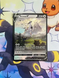 Arceus V SWSH204 Promo SWSH Black Star Pokemon NM Card - Image 1