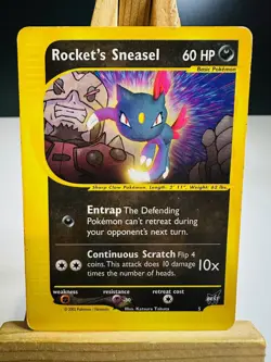 Rocket's Sneasel #5 [MP/HP] [Best of Game] (2002) - Pokemon Card E-Reader - Image 1