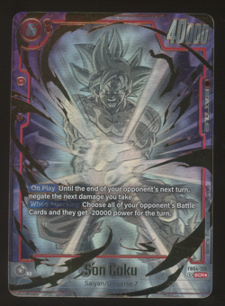 Dragon Ball card Son Goku SCR Super Parallel Rare Fusion World FB04-129 - Image 1