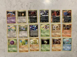 2004 Pokemon EX TEAM ROCKET RETURNS Set Collection NON HOLO Cards Lot - Image 1