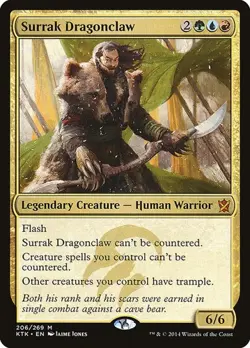 Surrak Dragonclaw KTK LP MTG - Image 1