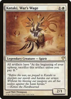 Kataki, War's Wage MED LP MTG - Image 1