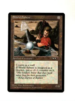 MTG Shield Sphere NM- Alliances Magic the Gathering ~ Free Shipping ~ - Image 1