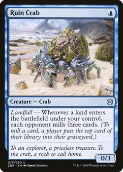 Ruin Crab ZNR LP MTG - Image 1