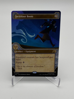 Magic The Gathering Trading Card MTG Avatar Swiftfoot Boots TLE 0317 - Image 1