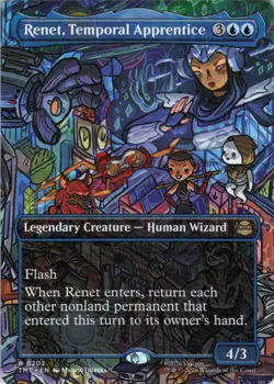 Renet, Temporal Apprentice Borderless - Teenage Mutant Ninja Turtles - 202 NM - Image 1