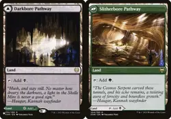 Darkbore Pathway // Slitherbore Pathway The List LP MTG - Image 1