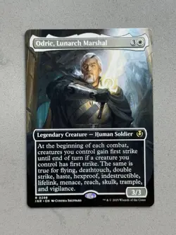 Odric, Lunarch Marshal #298 Borderless INR - Innistrad Remastered MTG - NM - Image 1