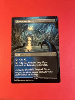 MTG Gloomlake Verge (DSK) Duskmourn: House of Horror Borderless Regular Rare 331 - Image 1
