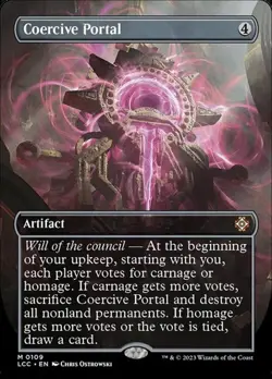 Coercive Portal - Extended Art LCC LP MTG - Image 1