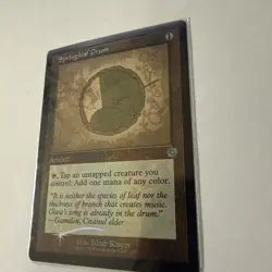 Springleaf Drum (Schematic) #118 (Foil) (NM) Brothers' War BRR Magic MTG - Image 2