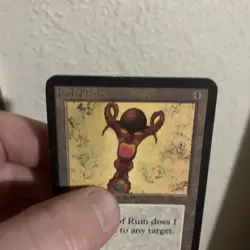 MTG Rod of Ruin Alpha Regular Uncommon - Image 3