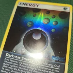 INVERTED FOIL ERROR LP Darkness Energy 96/115 Unseen Forces Holo Stamped Pokemon - Image 1