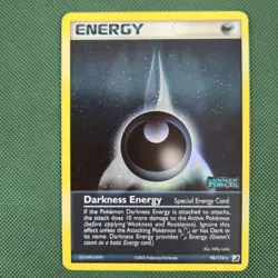 INVERTED FOIL ERROR LP Darkness Energy 96/115 Unseen Forces Holo Stamped Pokemon - Image 2