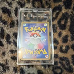 Pokemon Houndour 115/108 Art Rare Holo SV3 Ruler of Black Flame TAG 9 JP - Image 2