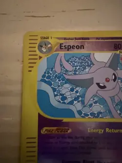 Espeon 11/147 Reverse Holo Rare Aquapolis Pokemon Card - Image 2