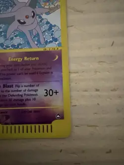 Espeon 11/147 Reverse Holo Rare Aquapolis Pokemon Card - Image 5
