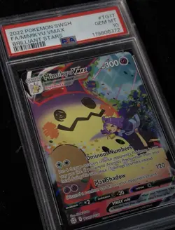PSA 10 Mimikyu VMAX TG17/TG30 Brilliant Stars Trainer Gallery Ultra Rare Pokemon - Image 3