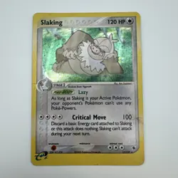 Pokemon TCG Slaking Holo Rare 12/109 Ruby and Sapphire DMG - Image 1
