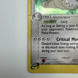 Pokemon TCG Slaking Holo Rare 12/109 Ruby and Sapphire DMG - Image 5