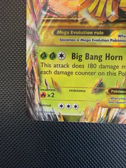 Mega Heracross EX 112/111 Secret Rare Full Art Furious Fists Pokemon Card NM- - Image 4