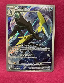 ✨Inteleon 142/132 ✨Mega Evolution Full Art Holo Pokemon - Image 1