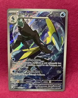✨Inteleon 142/132 ✨Mega Evolution Full Art Holo Pokemon - Image 2