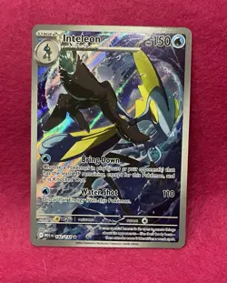 ✨Inteleon 142/132 ✨Mega Evolution Full Art Holo Pokemon - Image 3