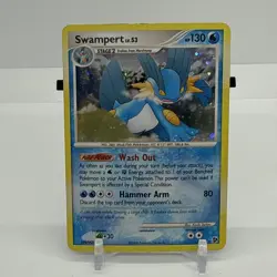 Pokemon Swampert TCG Great Encounters Holo Card 9/106 Rare - Image 1