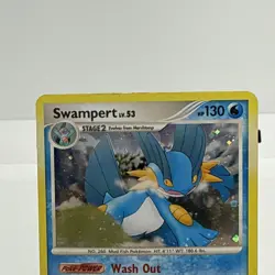 Pokemon Swampert TCG Great Encounters Holo Card 9/106 Rare - Image 3