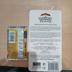 Pokemon TCG Base Set Booster Blister Pack 1999 Empty Opened Charizard Rare - Image 2