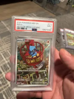 Pokemon TCG Riolu Illustration Rare Center Promo - Image 1