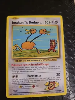 ImakuniU's Doduo 112/108 - Secret Rare - Pokemon XY - Evolutions LP - Image 1