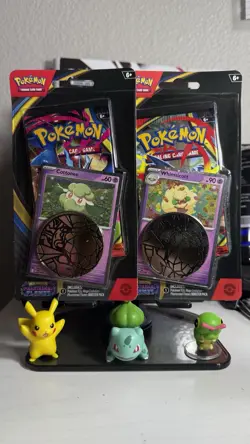 Pokemon Mega Evolution Blister Pack W Promo Card And Coin W 2 Grades Cards - Image 2