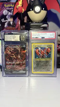 Pokemon Mega Evolution Blister Pack W Promo Card And Coin W 2 Grades Cards - Image 4