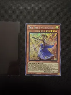 Yu-Gi-Oh the Iris Swordsoul DAMA-EN009 Secret Rare 1st Edition - Image 1