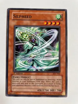 Yu-gi-oh Invasion Of Chaos: IOC-022 Silpheed 1st Edition Near Mint - Image 1