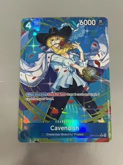 One Piece CCG Cavendish Alternative Art OP10-045 Royal Blood - Image 1