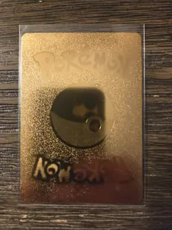 Pokemon Armored Pikachu GX GOLD Foil Fan Art Collector Card - 170 HP - 24/100 - Image 2