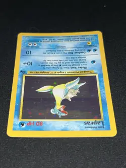Pokemon TCG Fossil Rare Lapras 2 card lot, Holo Rare and 1st Ed. Non-Holo Rare - Image 3