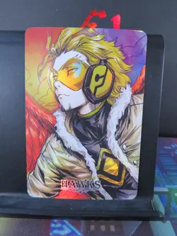 Hawks My Hero Academia Art Card Rare Holo Collectible Anime Manga CCG NM MHA - Image 1